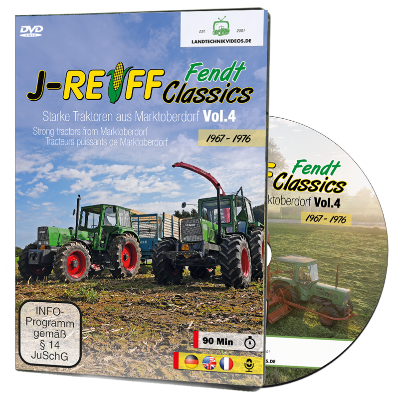 J-Reiff "Fendt Classics Vol. 4" als DVD